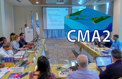 11 countries around the Caribbean sea atoll