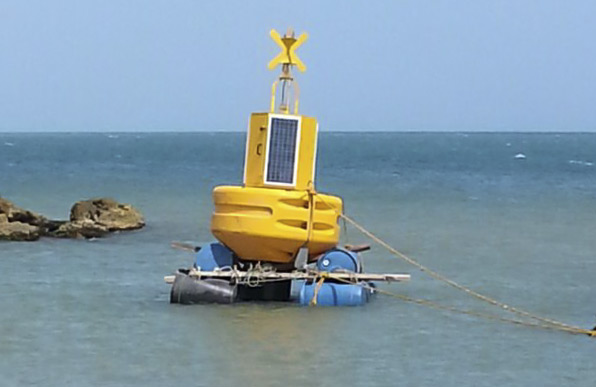 Invemar instala nueva boya oceanográfica en Puerto Bolívar